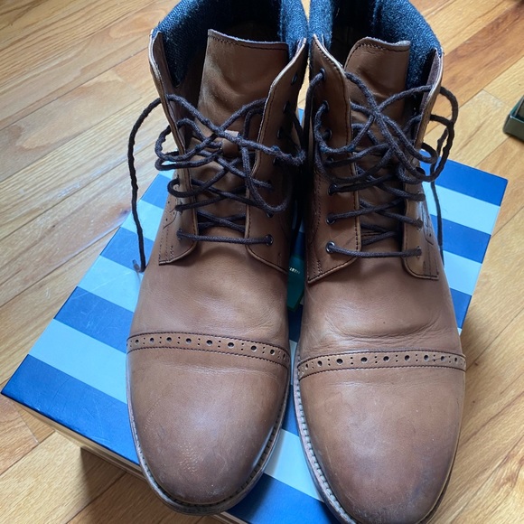 Warefield and grand men’s leather boot - Picture 3 of 6